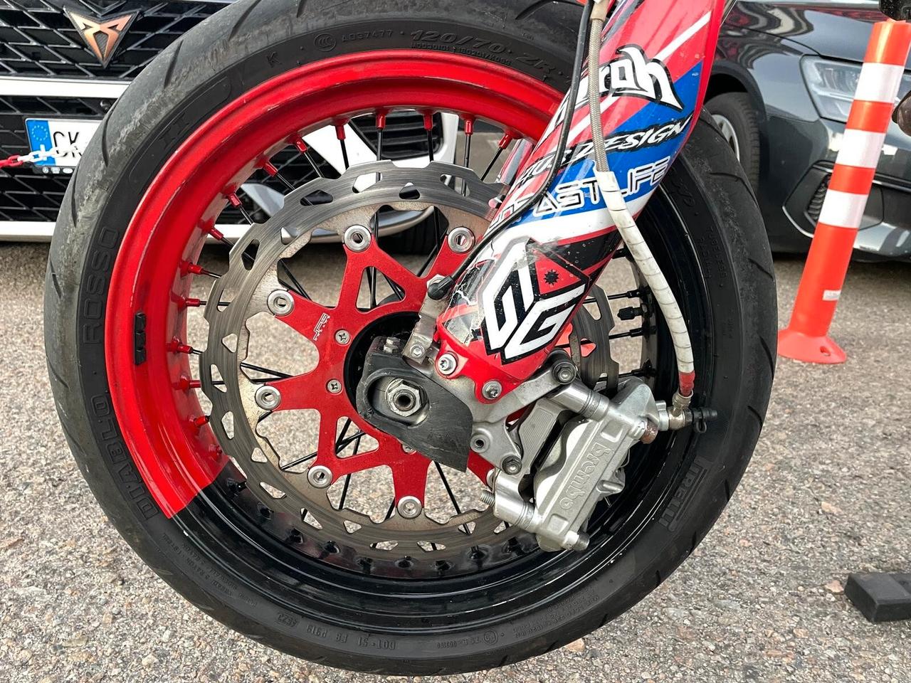 Honda CRF 450 Supermotard tripla omologazione