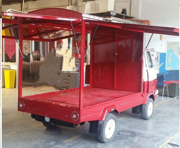 PiaggioPorter MAXI AUTONEGOZIO food truck