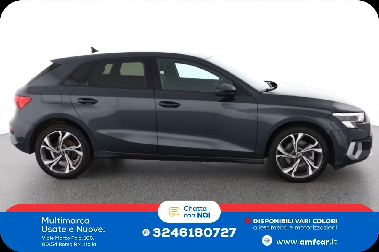 Audi A3 SPB 40 TFSI e S tronic S line