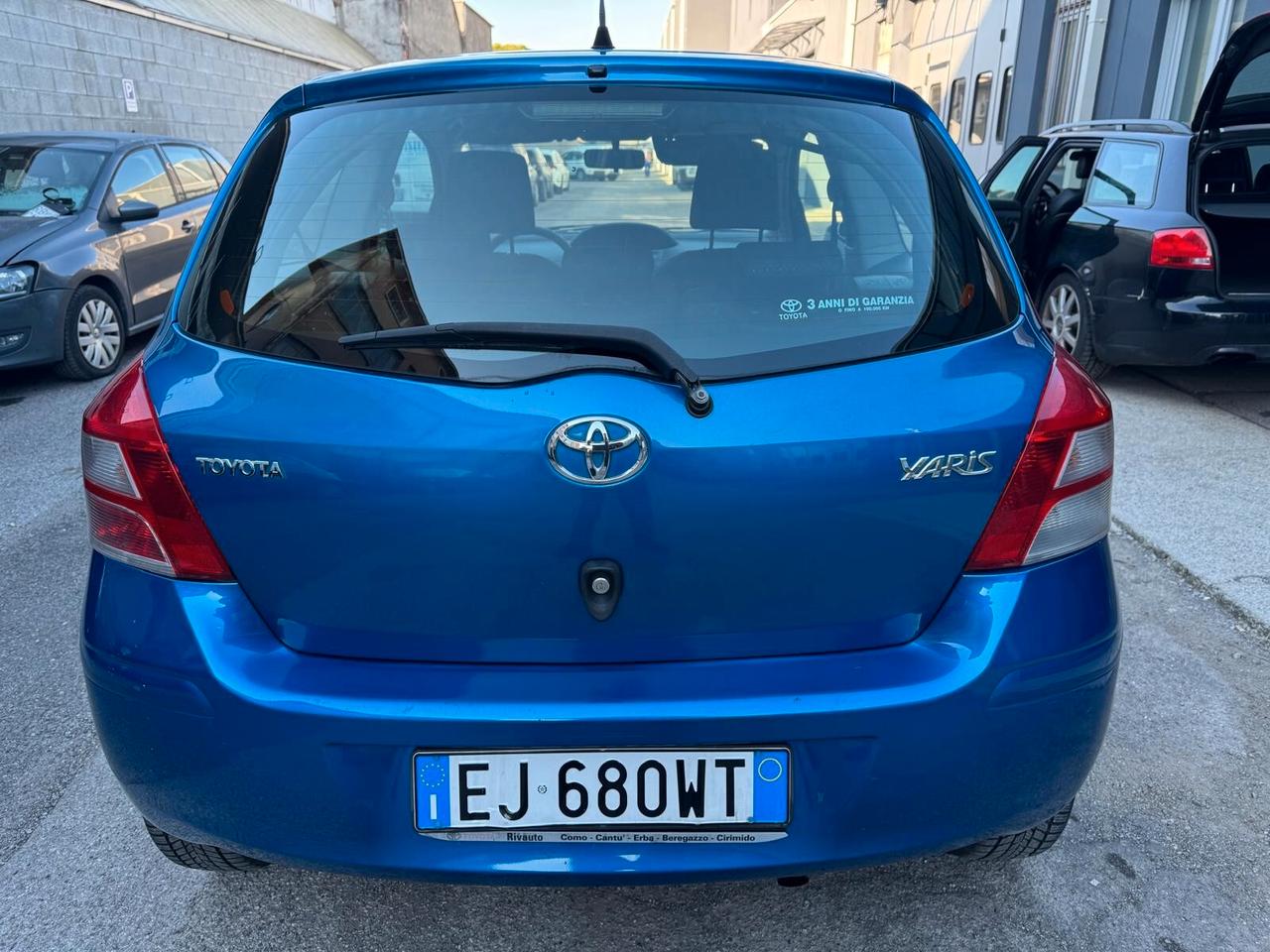 Toyota Yaris 1.3 3 porte Sol*EURO5B*NEOPATENTATI