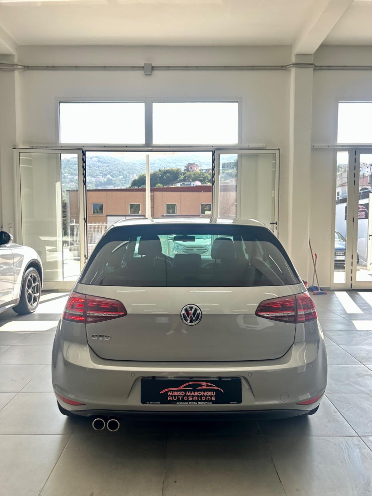 VW GOLF 7 GTD 2.0 TDI 184cv FINANZIABILE