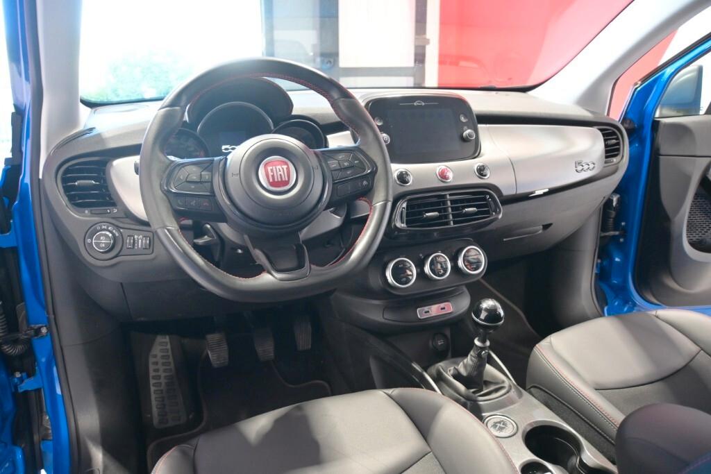 FIAT 500X 1.3 M-JET 95CV SPORT ( FARI LED - CRUISE - CLIMA BIZONA - NAVI - MIRROR - TELECAMERA POST. - CERCHI 18 )