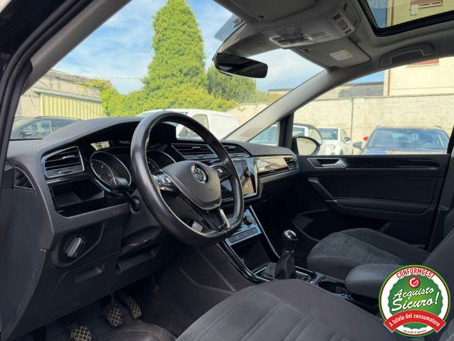 VOLKSWAGEN Touran 1.6 TDI 115 CV SCR Highline 7 posti Tetto