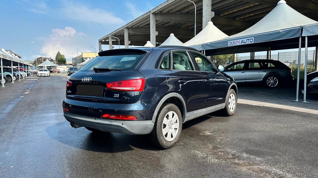 Audi Q3 2.0 TDI 177 CV quattro S tronic UNICO PROPRIETARIO-KM CERTIFICATI