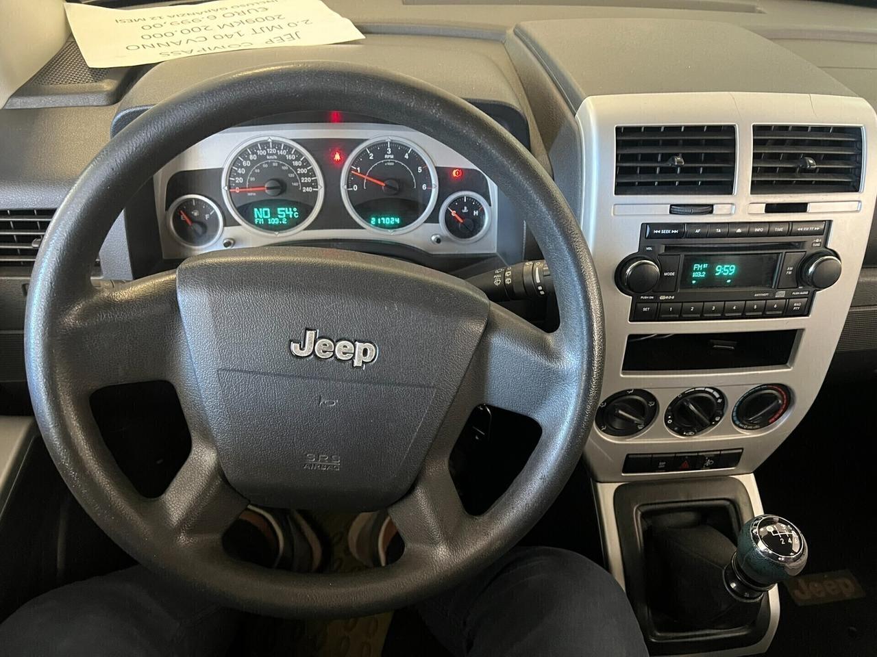 Jeep Compass 2.0 Turbodiesel DPF Sport