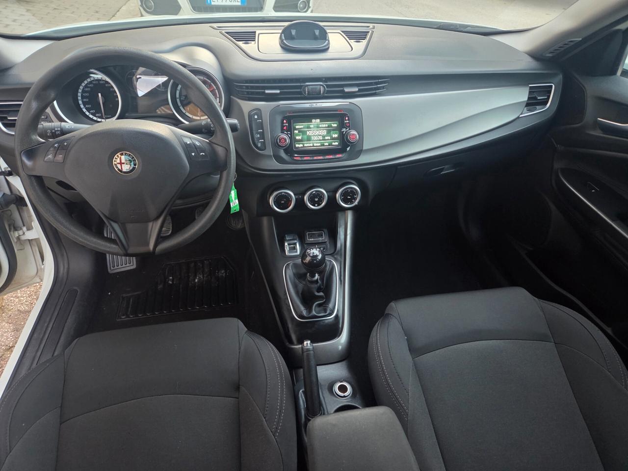ALFA GIULIETTA 1.6 JTDM 120 CV ANNO 2016 KM CERTIF