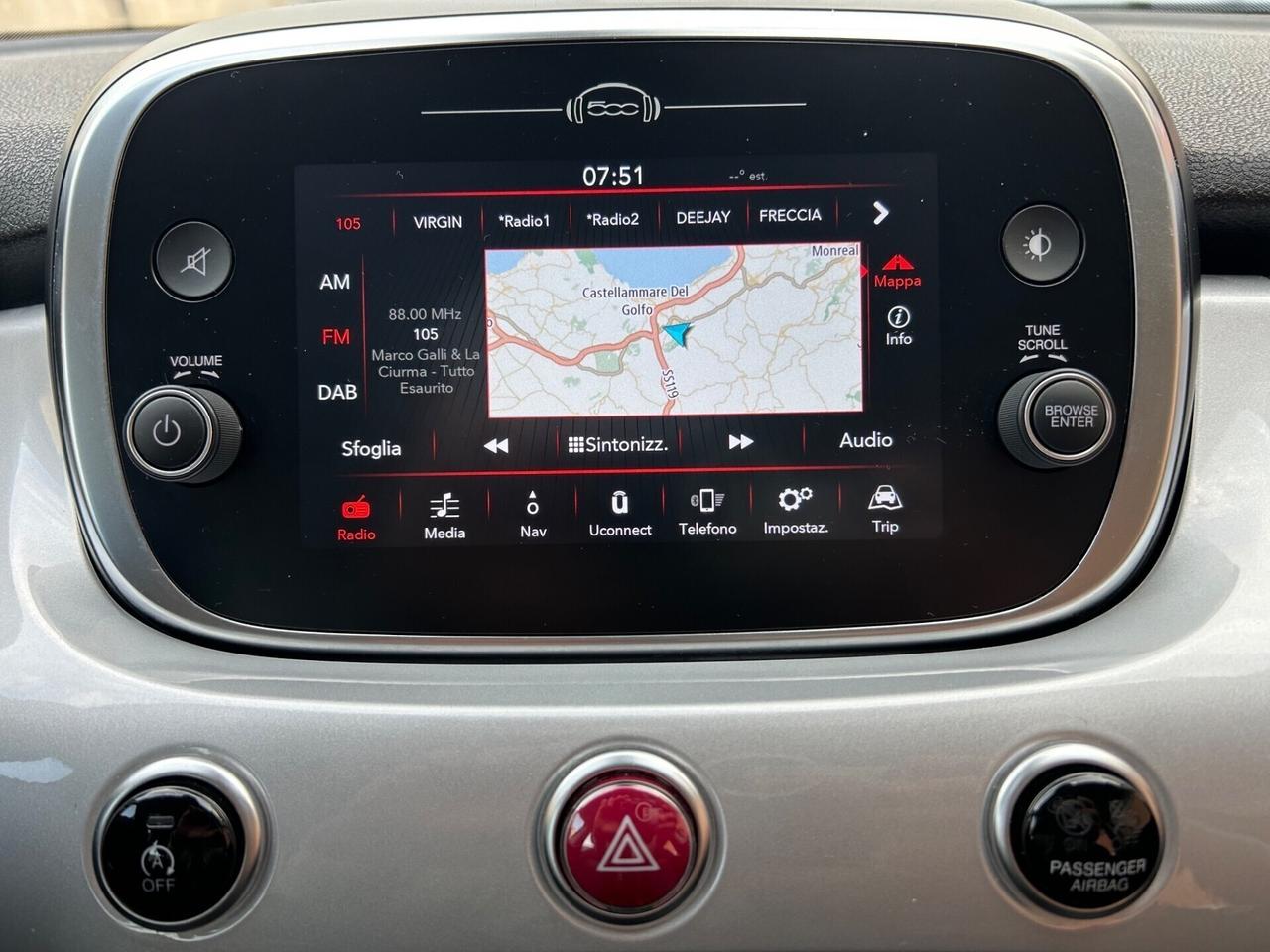 Fiat 500X 1.3 Mjt cross unico proprietario