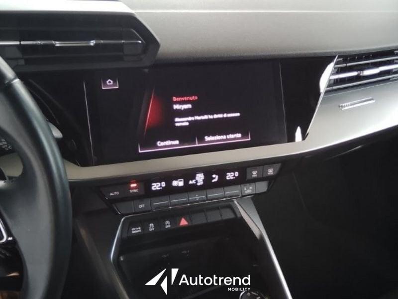 Audi A3 Sportback SPB 35 TDI 150 CV Automatica S tronic NAVI LED Business