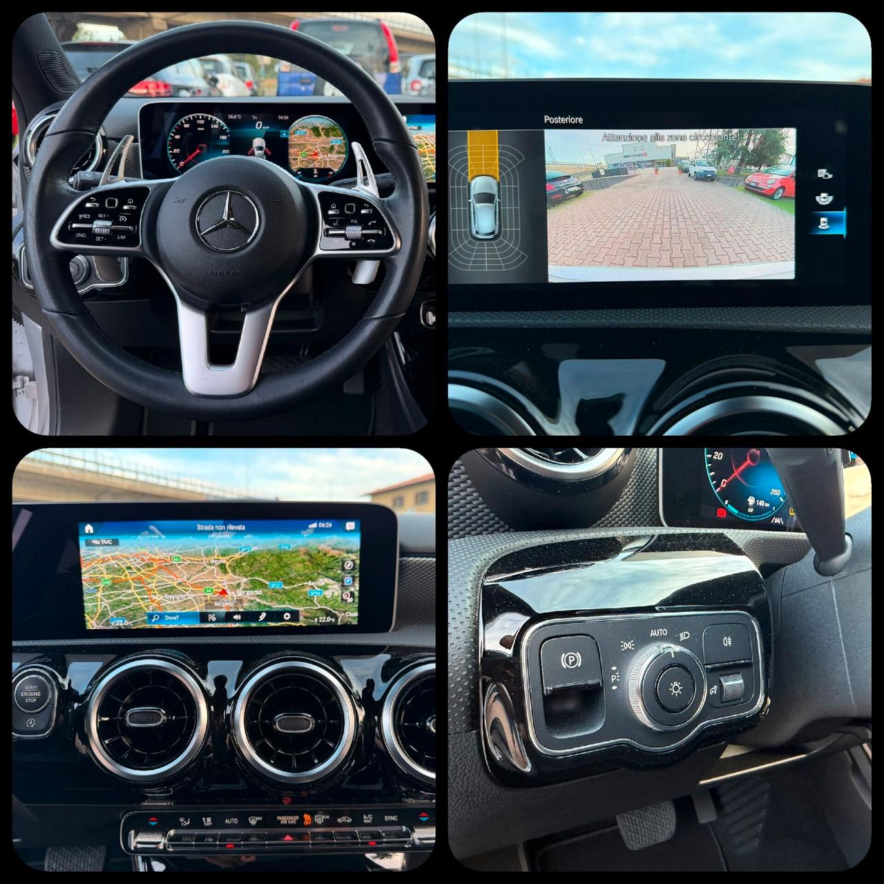 Mercedes-benz A 180 d Automatic Edition1 NAVIGA CRUISE SENSORI PDC OK NEOPATENTATI