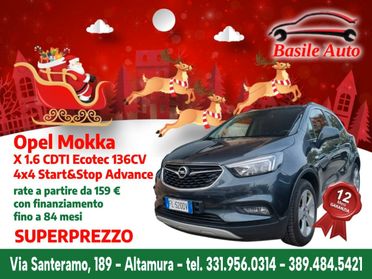 Opel Mokka X 1.6 CDTI Ecotec 136CV 4x4 Start&Stop Advance