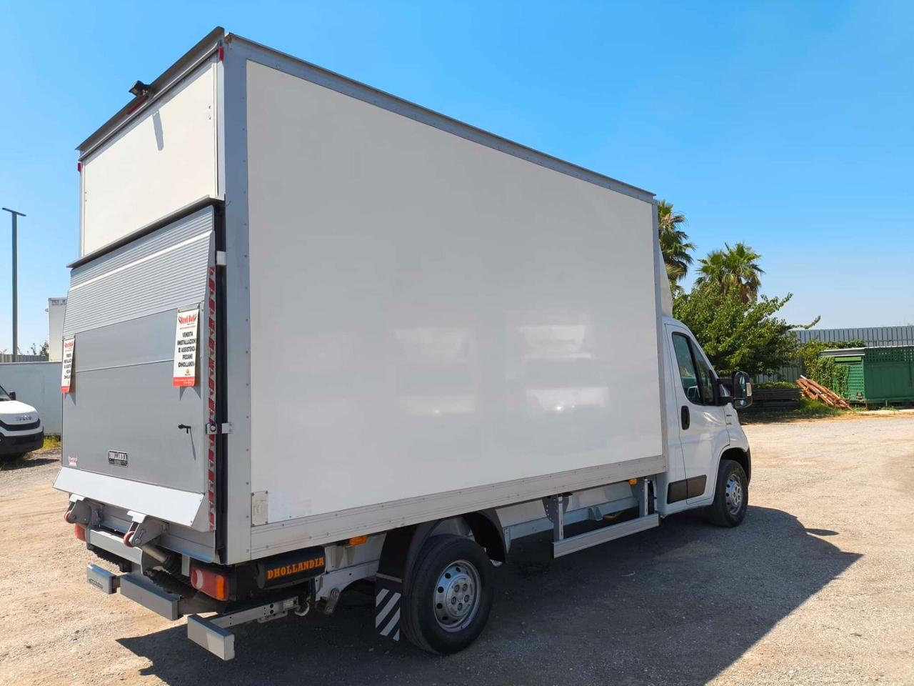 FIAT DUCATO 35Q. FURGONATO IN PLAYWOOD CON PEDANA CARICATRICE RIF:11723