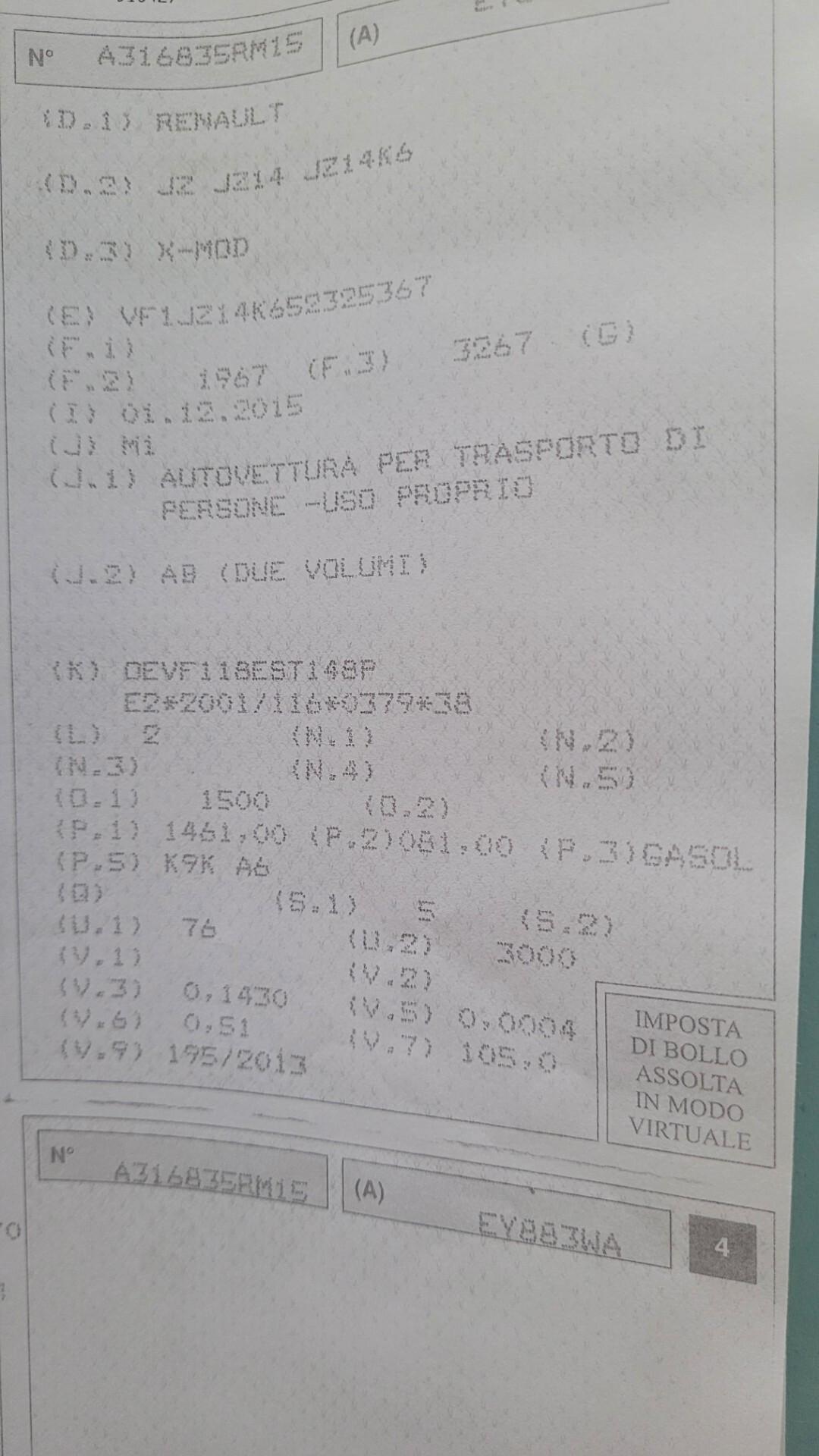 Renault Scenic XMOD 1.5 DIESEL ..