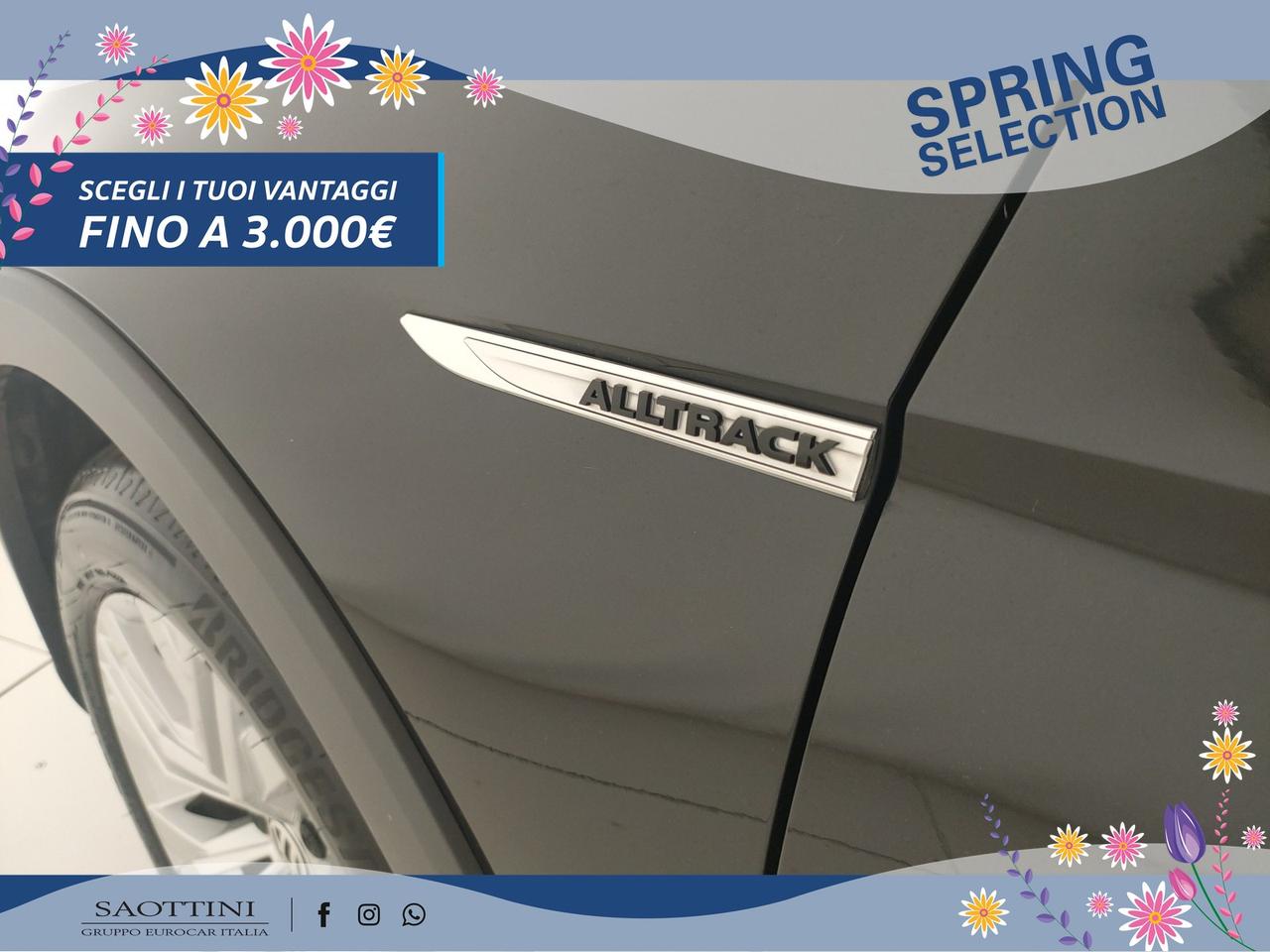 Alltrack 2.0 TDI 4motion 190 CV DSG