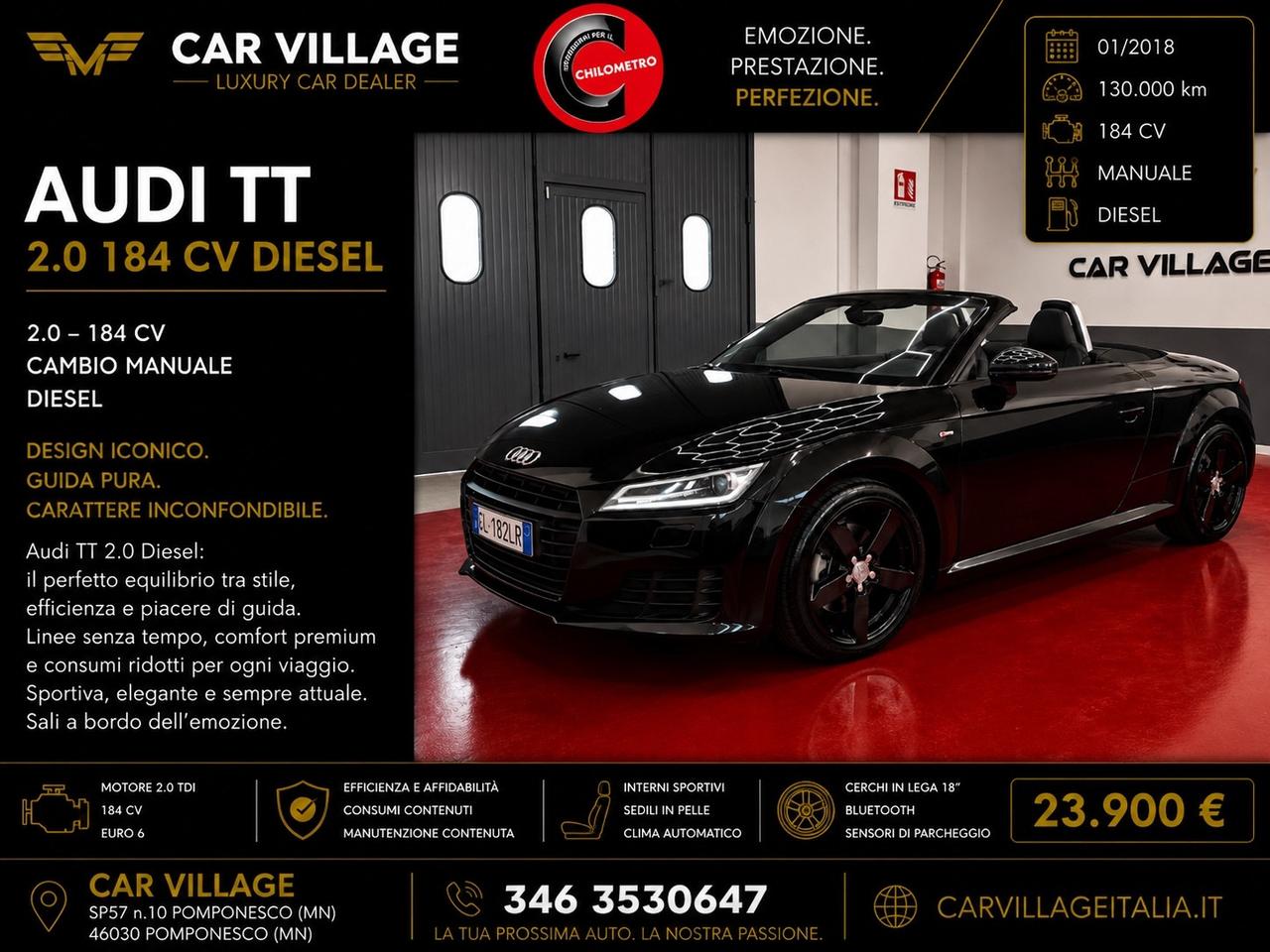Audi TT Roadster 2.0 TDI ultra