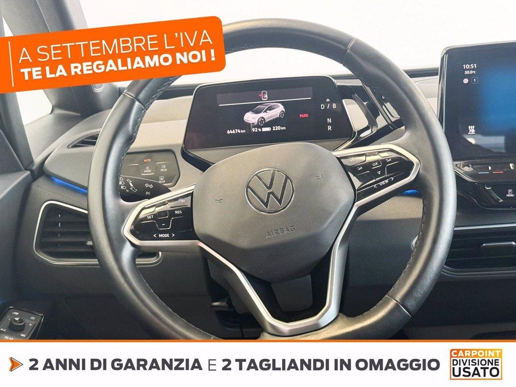 VOLKSWAGEN Id.3 45 kwh city del 2021