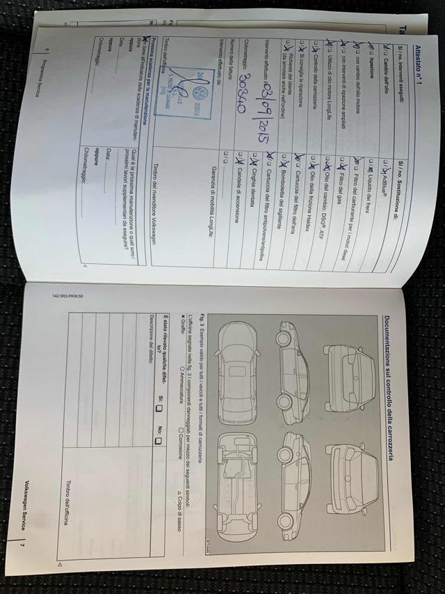 VOLKSWAGEN Touran Business 1.6 TDI DSG 7 POSTI OK NEOPATENTATI C.AUT