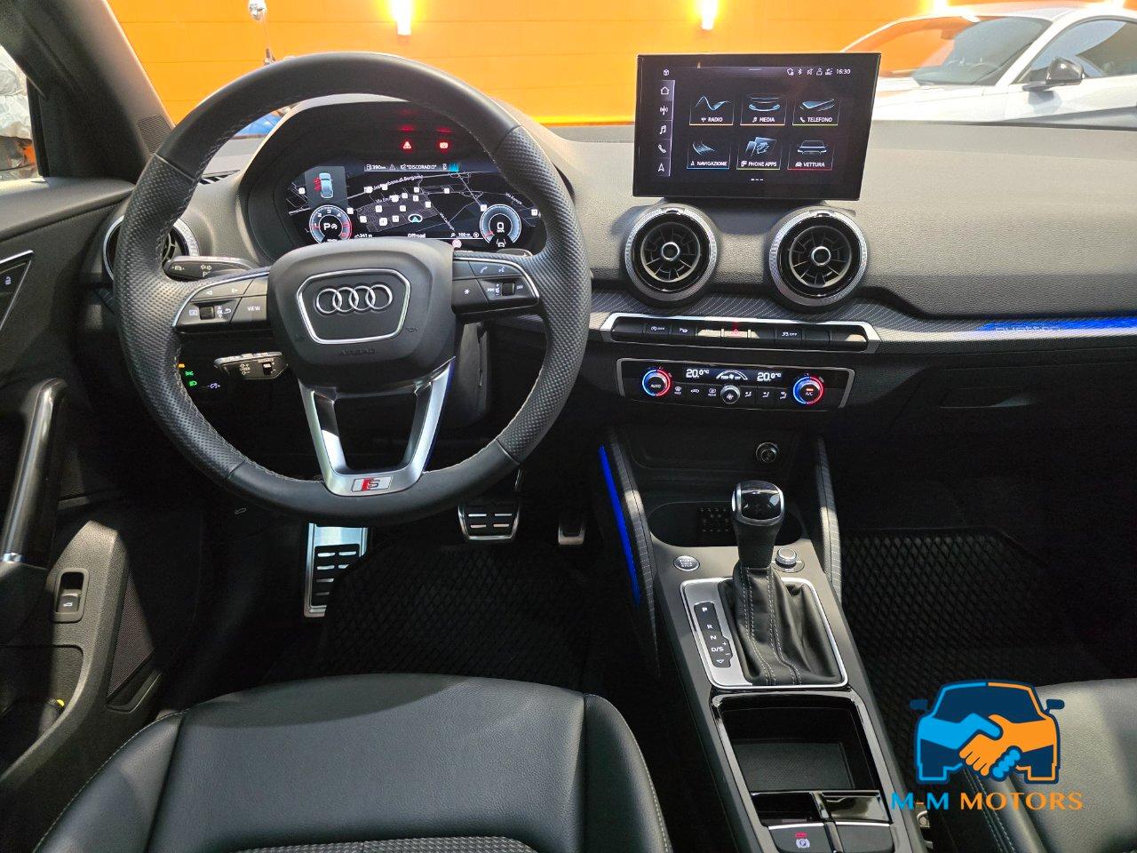 Audi Q2 35 2.0 tdi S line edition quattro s-tronic PACCHETTO IDENTITY BLACK