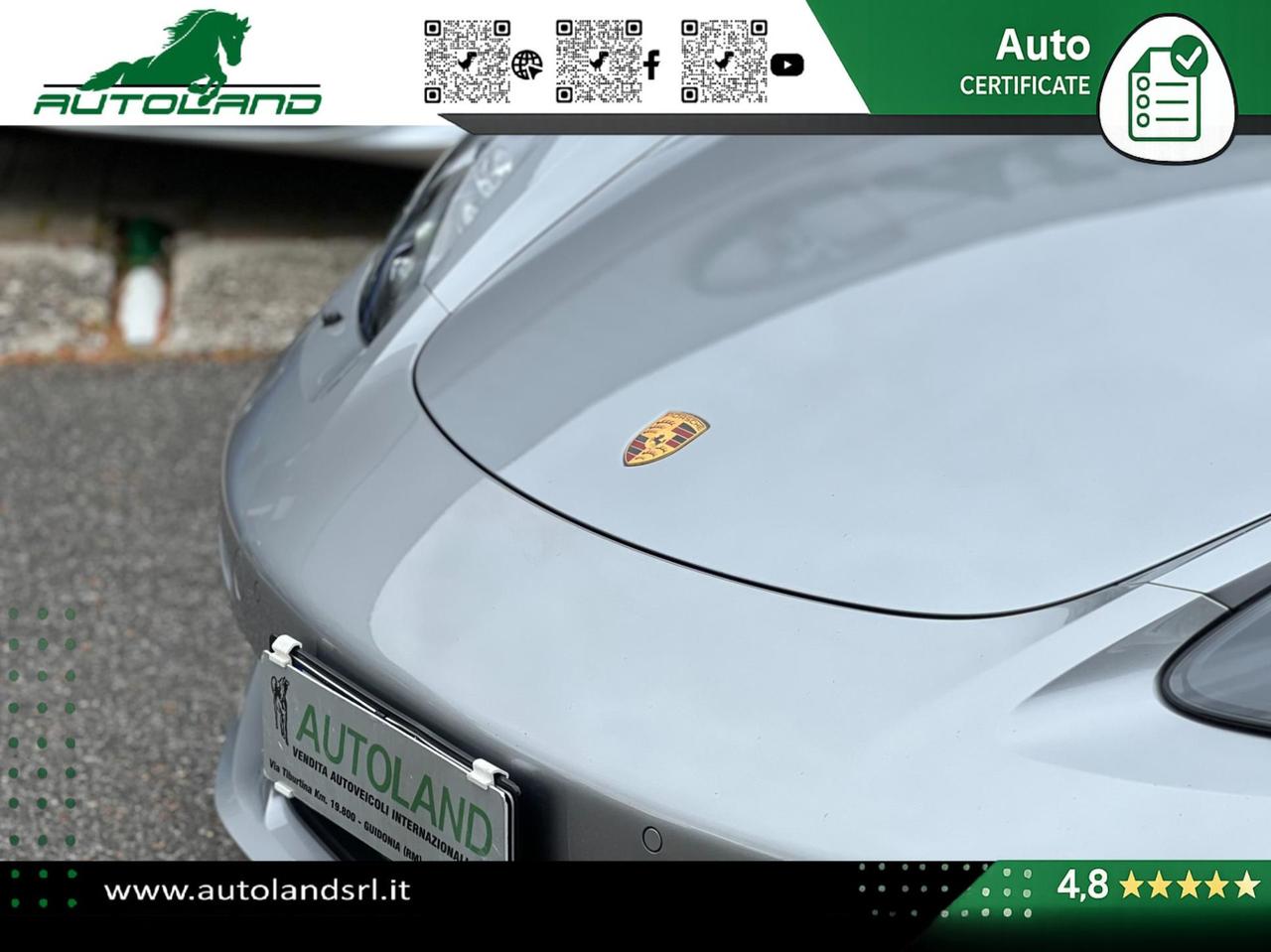 Porsche 718 Cayman 2.0 300cv pdk UNIPRO UFFICIALE