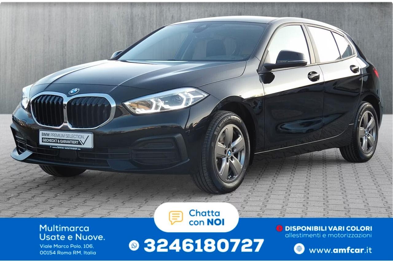 BMW 118i Advantage Cambio manuale navi