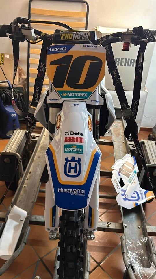 Husqvarna FC 250 4t heritage 40ore scarico hgs