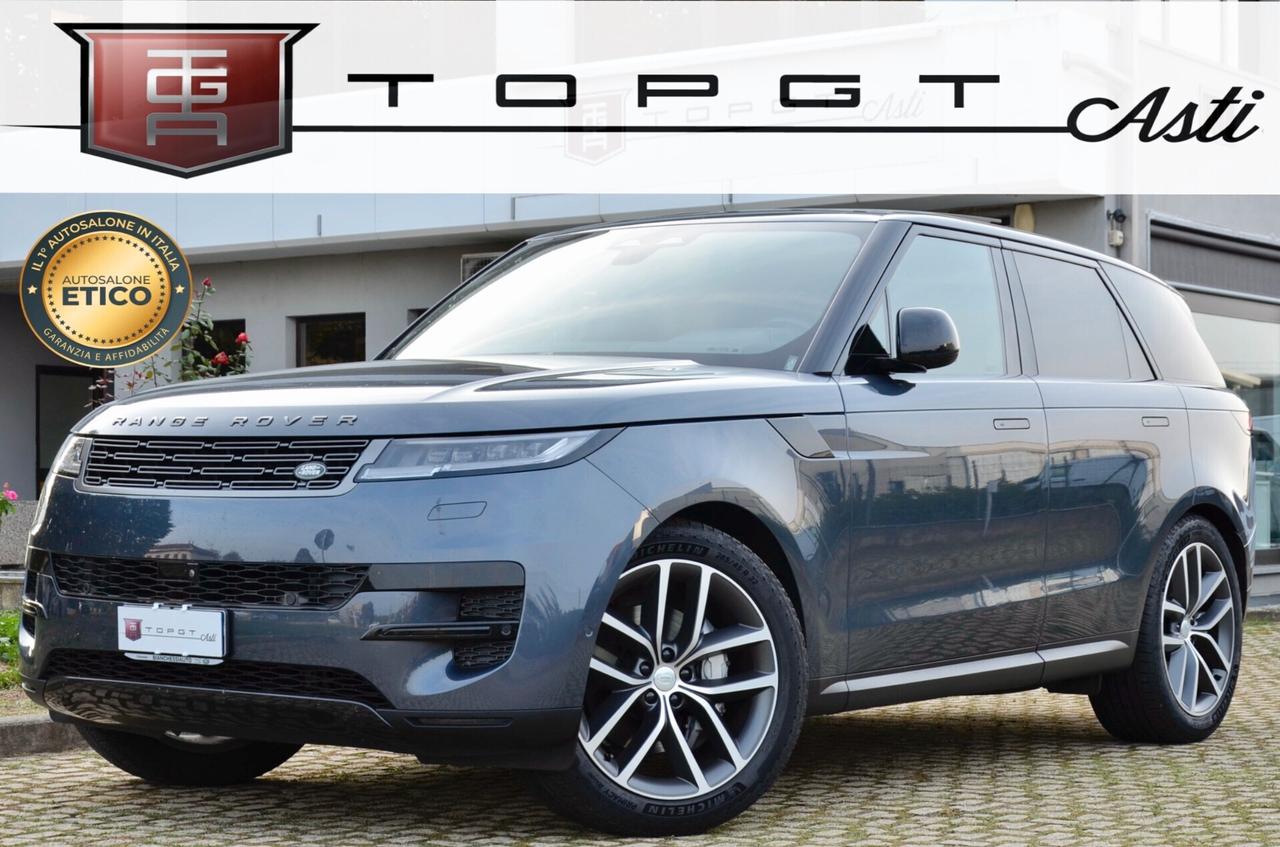 LAND ROVER RANGE ROVER SPORT 3.0d i6 MHEV MILD HYBRID SE AWD 250cv AUTO, GARANZIA LAND ROVER 12/2029, UNICOPROPRIETARIO, UFF ITALIANA, TETTO, MERIDIAN, SOSPENSIONI, PERMUTE