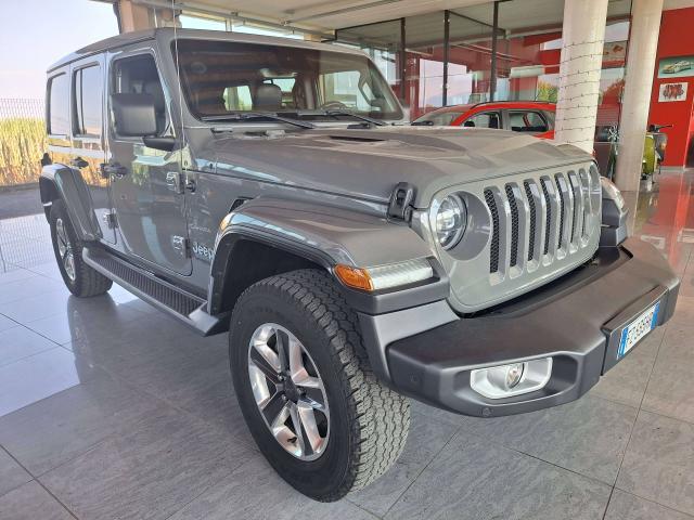 Jeep Wrangler Unlimited 2.2 mjt II 200cv Sahara Auto, Pelle Nera, Tetto elettrico, Fatturabile IVA deducibile