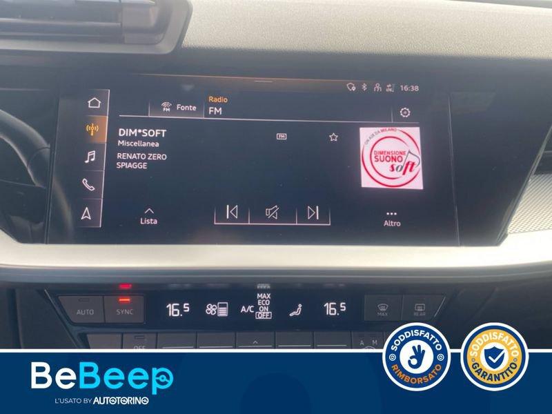 Audi A3 SPORTBACK 35 1.5 TFSI BUSINESS