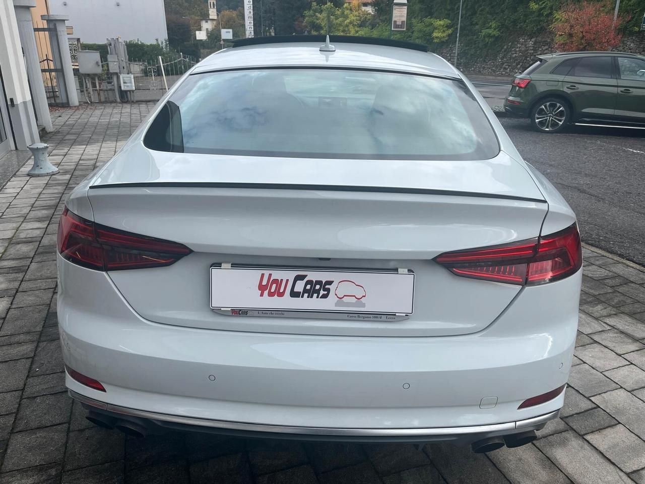 Audi S5 Sportback 3.0 Tfsi Tetto Panorama-Scarichi Sportivi-Head Up Display-ACC