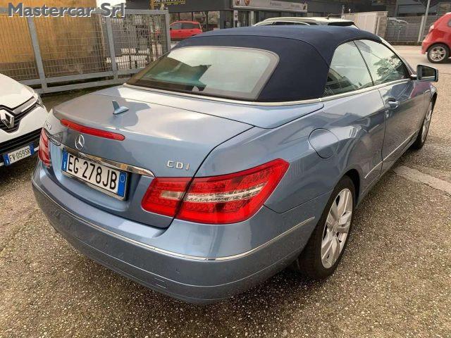 MERCEDES-BENZ E 250 E Cabrio 250 cdi be Avantgarde - targa EG278JB