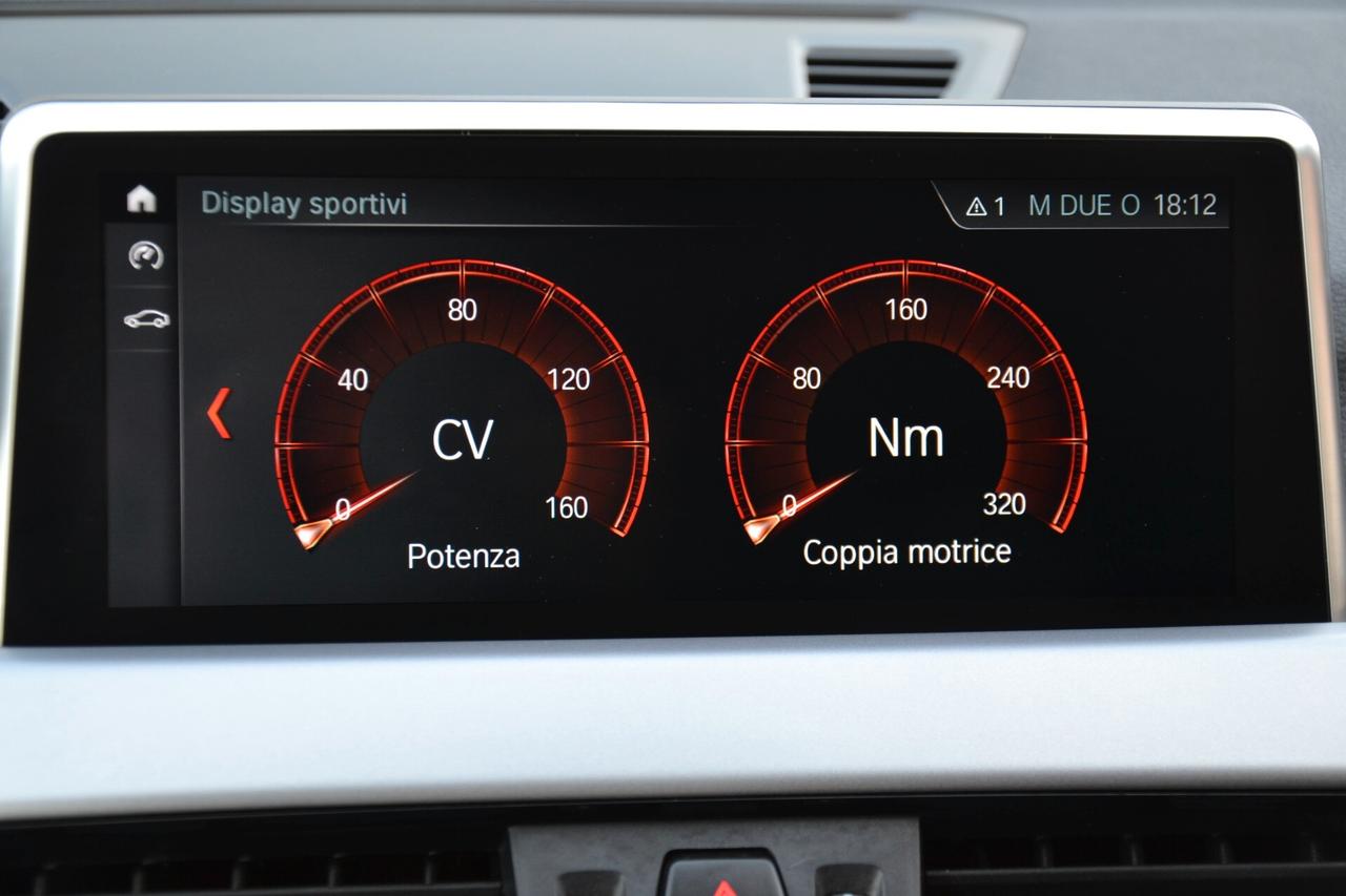 Bmw X1 1.5D 116CV AUTOMATICA PREZZO SENZA VINCOLI UNIPRO' ITALIANA FATTURABILE GARANZIA 12M TAG