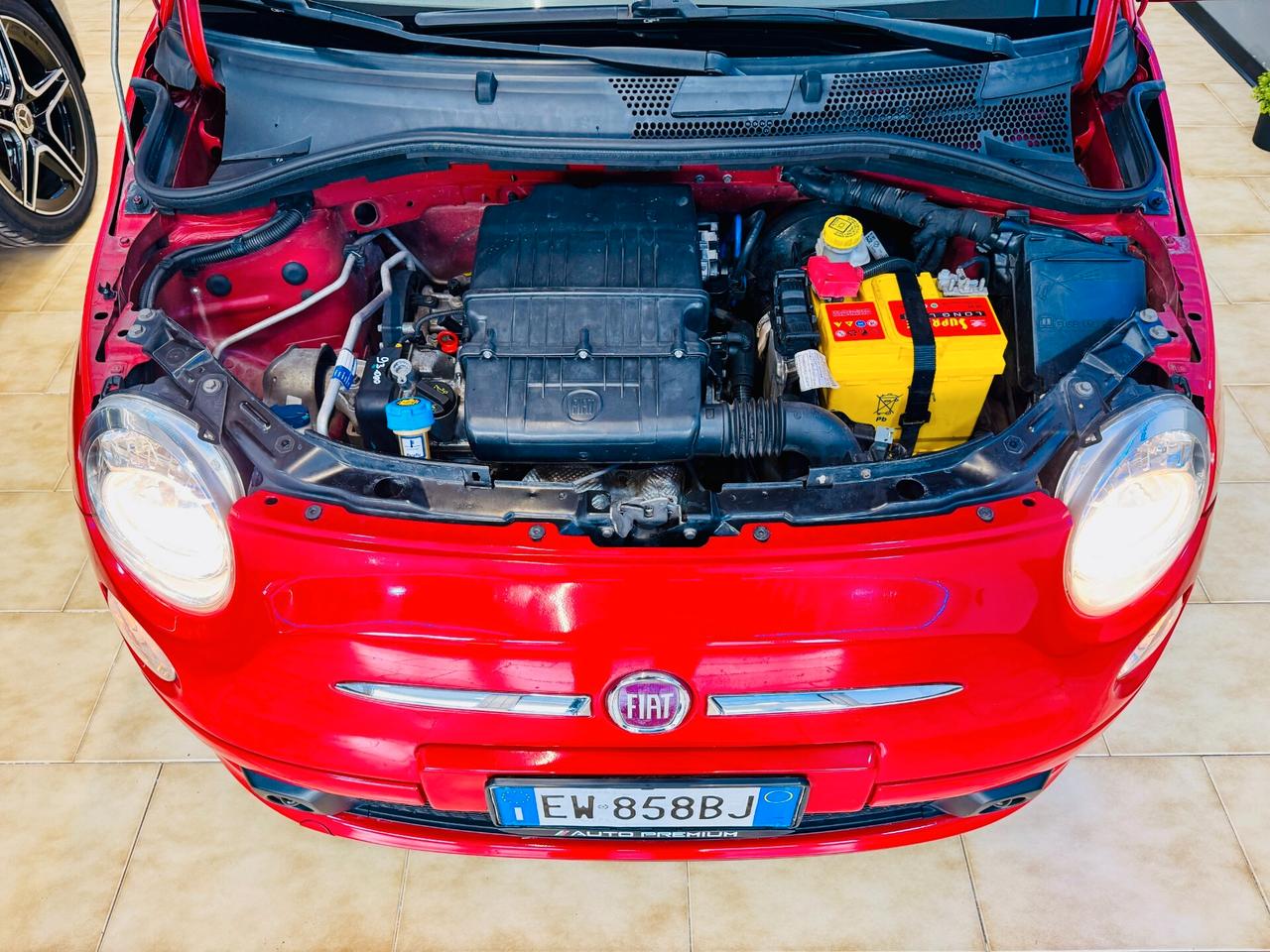 Fiat 500 Lounge 1.2 Benz 69Cv Sensori Parc. / Comandi al volante