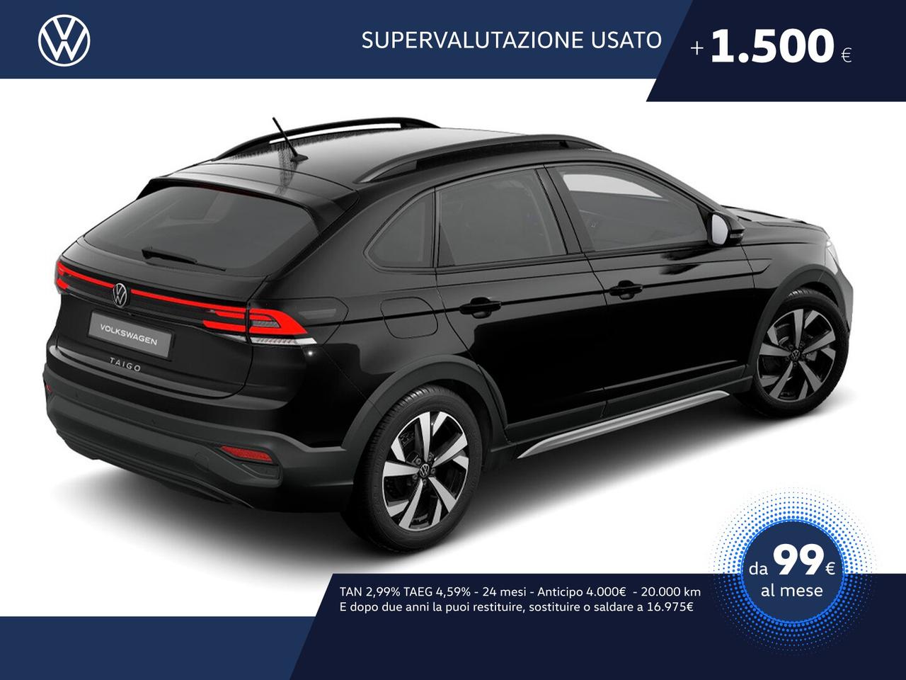 Volkswagen Taigo 1.0 tsi edition plus 95cv