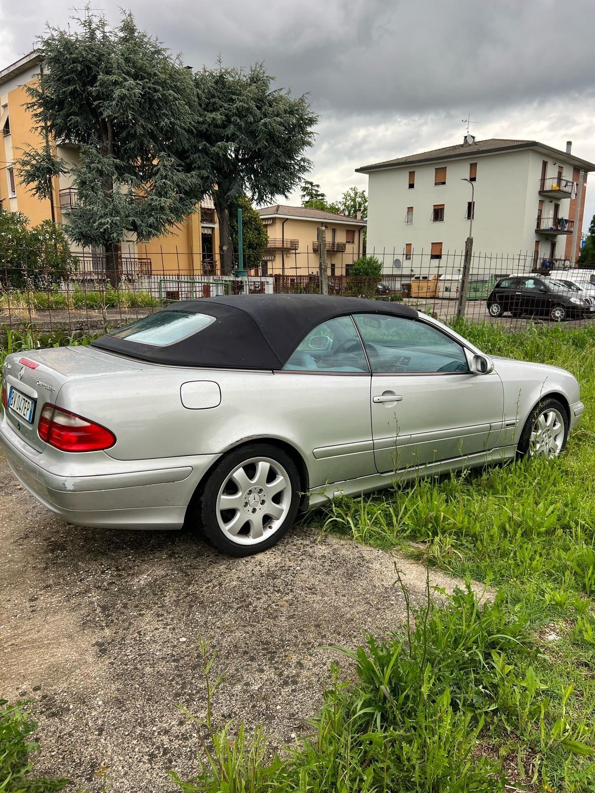 Mercedes-benz CLK 200 Kompressor cat Cabrio Elegance Evo