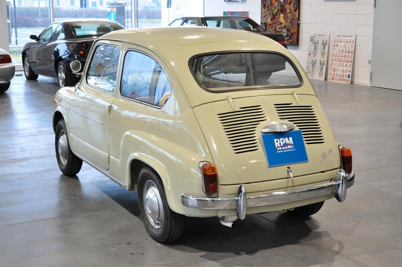 Fiat 600 tipo 100 633cc targhe nere ottima