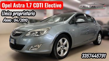Opel Astra 1.7 CDTI 110CV 5 porte Elective Cosmo