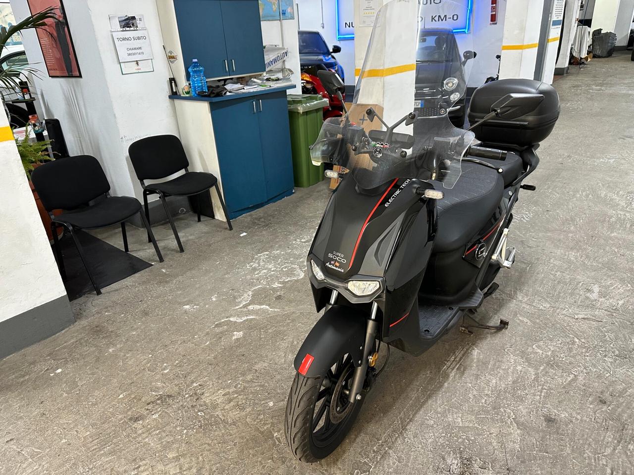 Super Soco CPX Electric Tech