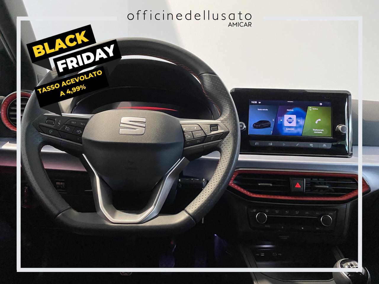 Seat Ibiza 5 porte 1.0 ecotsi 95cv fr