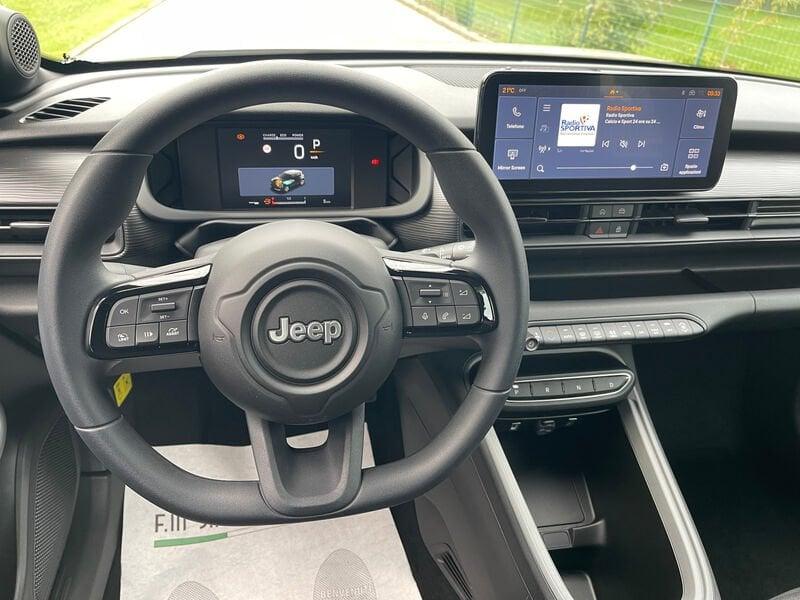 Jeep Avenger 1.2 turbo e-hybrid mhev Longitude fwd 110cv edct6 - KM0