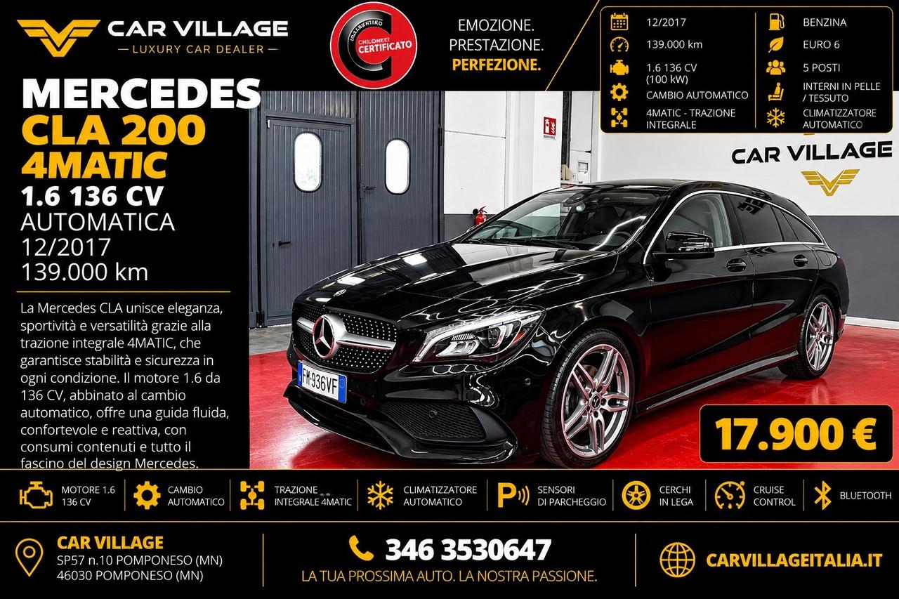 Mercedes-benz CLA 200 d S.W. 4Matic Automatic Premium