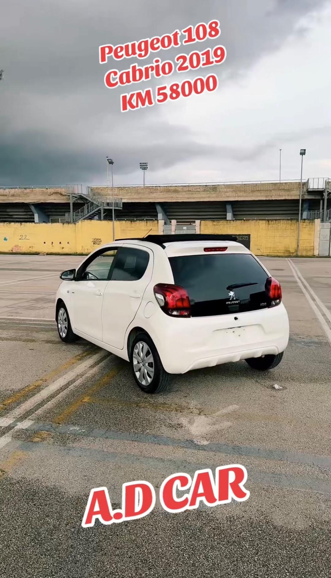 Peugeot 108 Peugeot 108 cabrio style