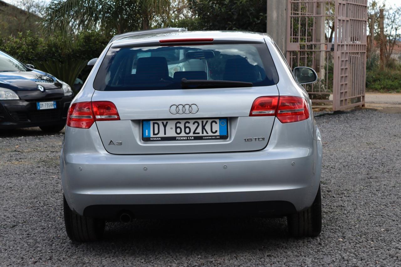 Audi A3 1.6 TDI 105 CV CR Ambition