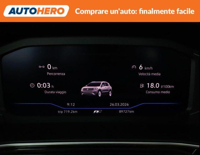 VOLKSWAGEN T-Cross 1.6 TDI SCR Advanced BMT