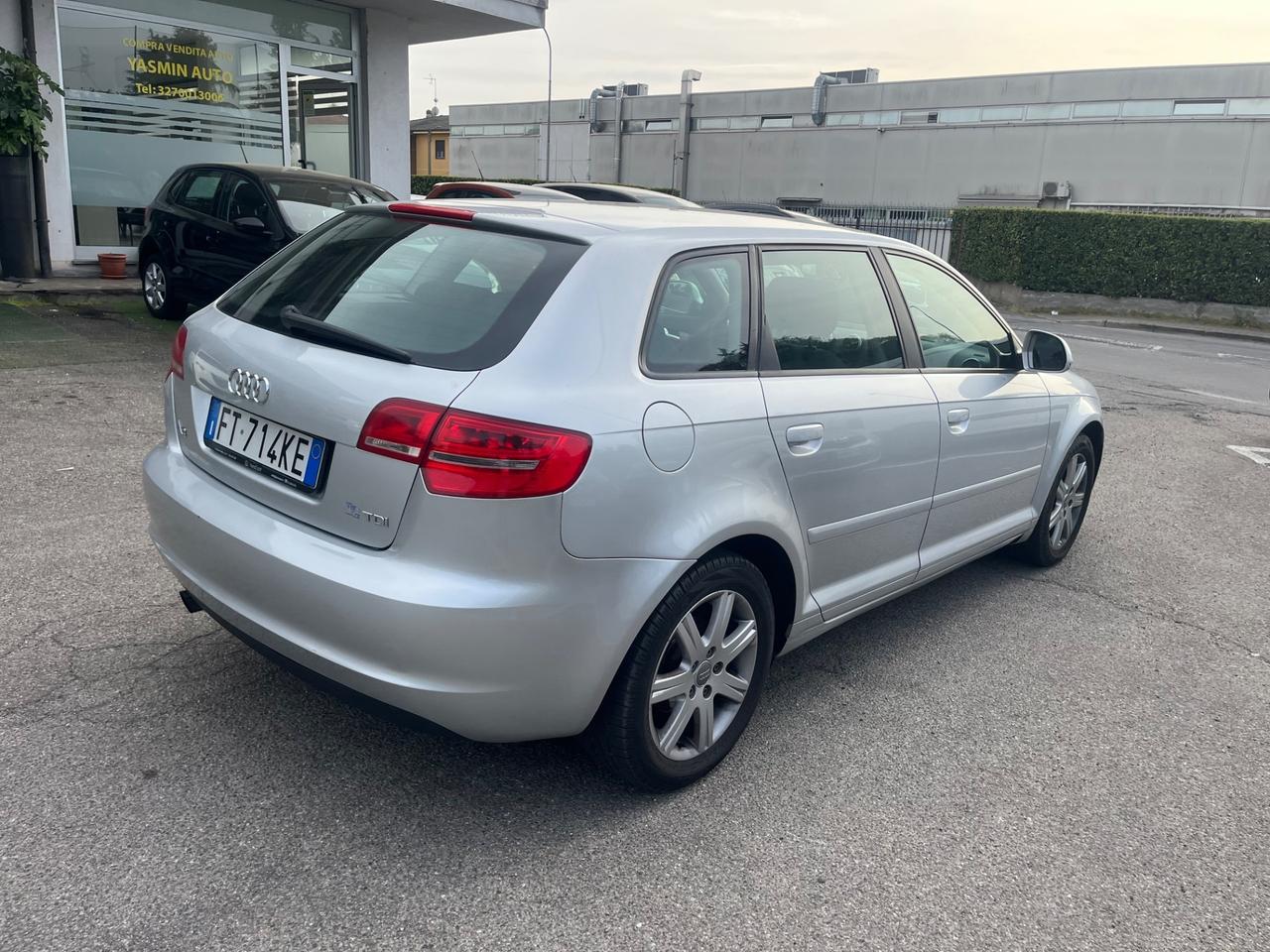 Audi A3 SPB 1.6 TDI 90 CV /Euro5A con F.AP/neopatenti/5Porte e 5Posti