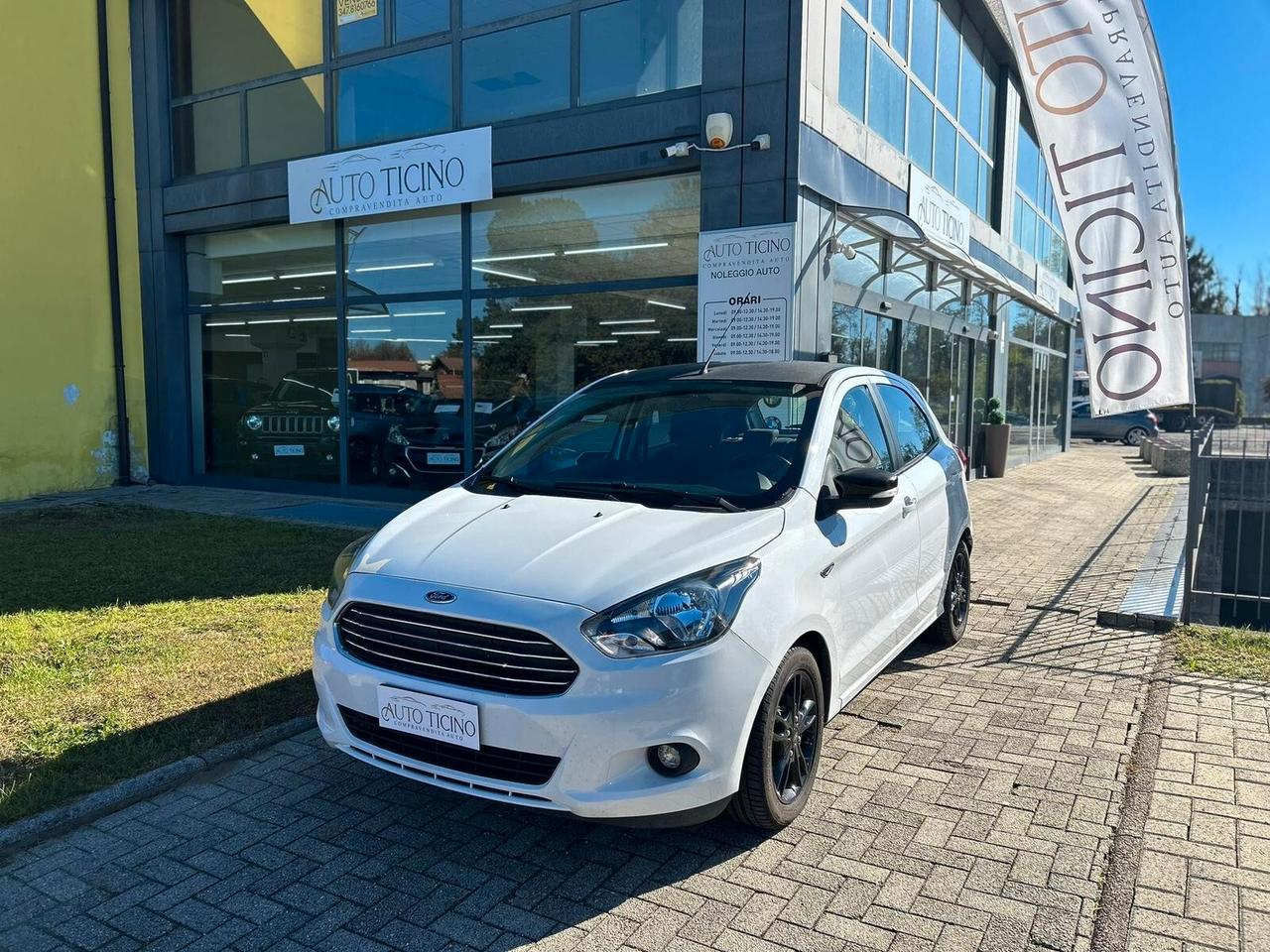 Ford Ka 1.2 Ti-VCT 85CV Black & White