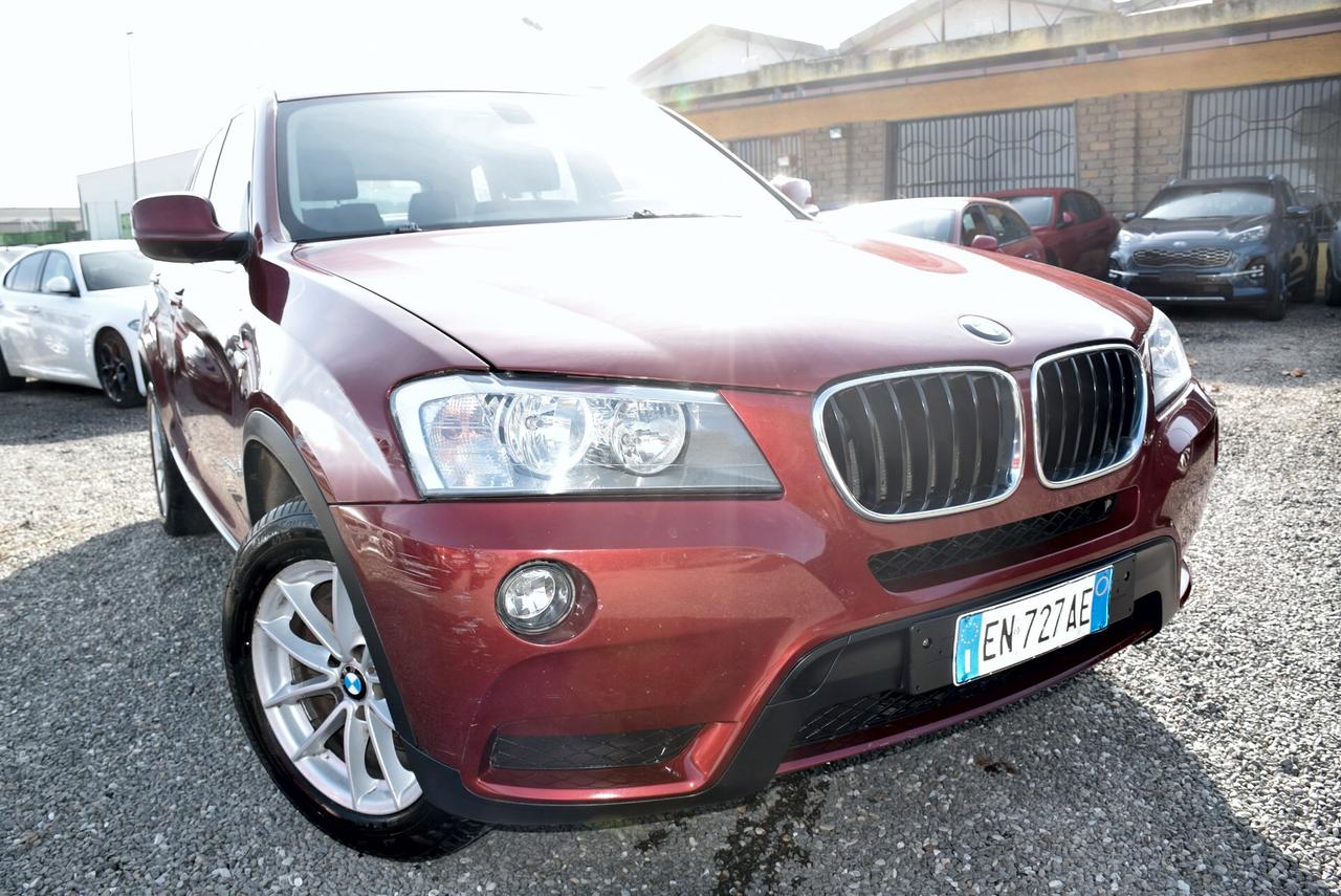 Bmw X3 4x4 20d Xdrive 6M CAMBIO MANUALE - Cruise Bluetooth Bizona DISTRIBUZIONE APPENA FATTA