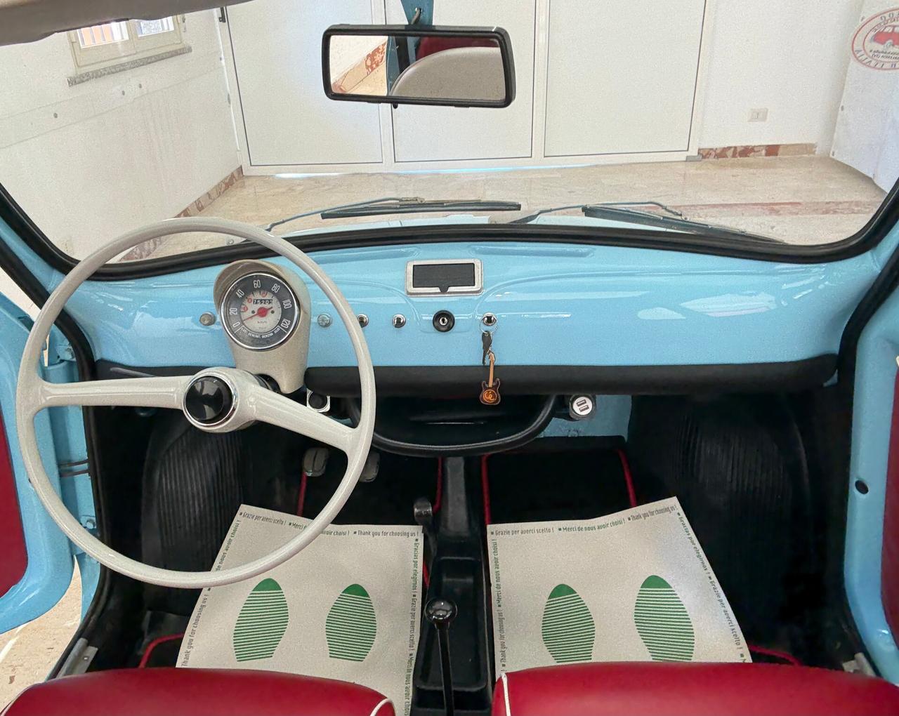 Fiat 500 F 1967 cambio 126 bis tettuccio rimovibile