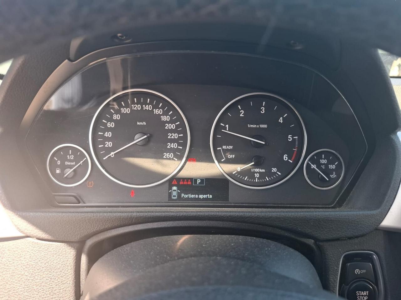 BMW SERIE 3 XDRIVE MS AUTO INCIDENTATA MARCIANTE