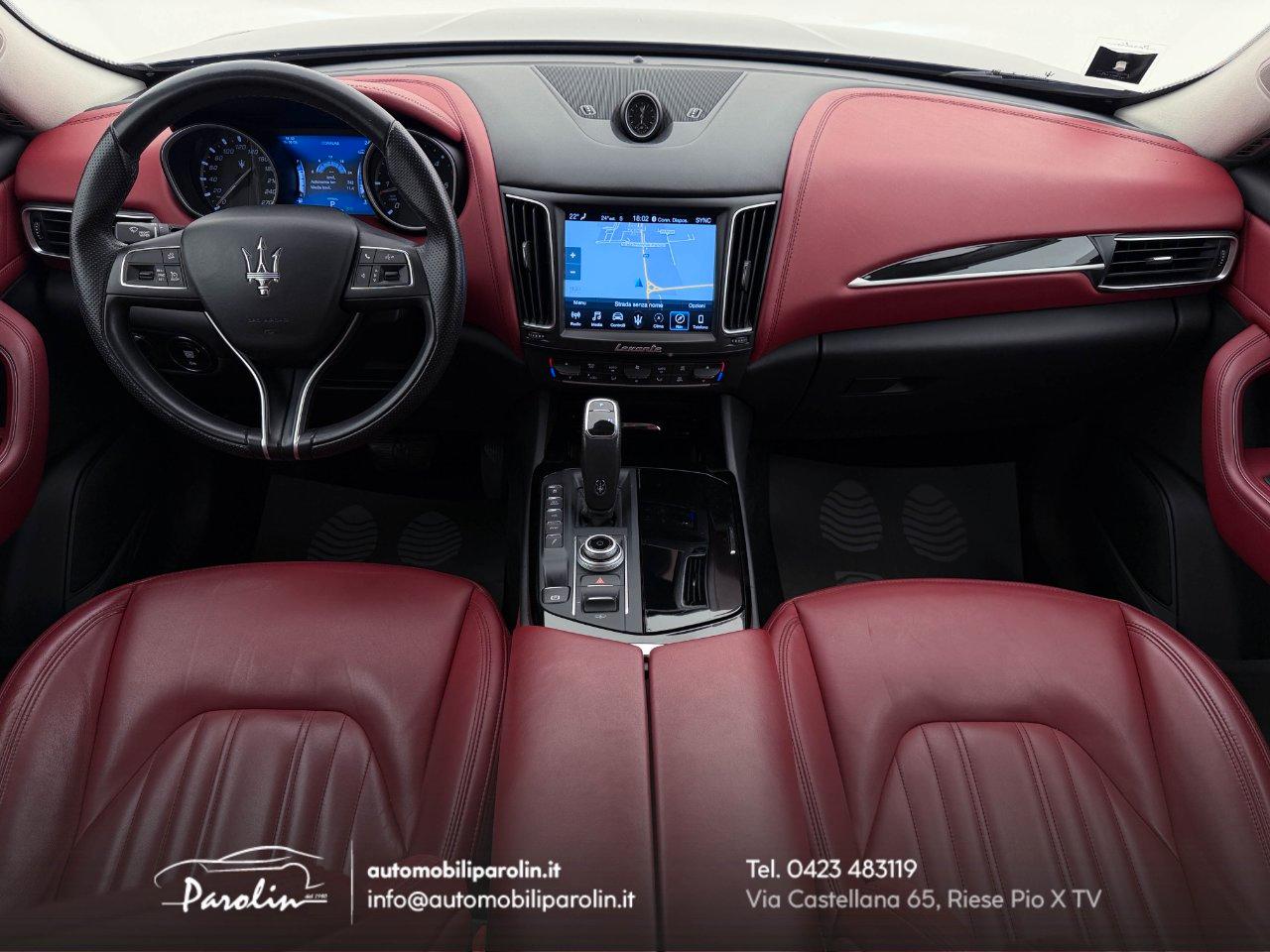Maserati Levante 3.0 V6 Granlusso 250cv tagliandi ufficiali