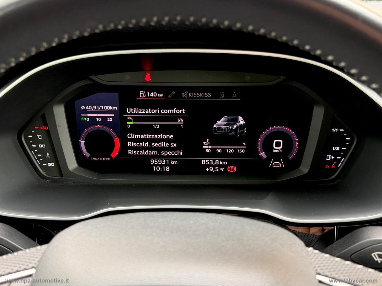 AUDI Q3 2.0TDI quattro S-LINE NAVI LED CERCHI 20 PELLE RETROCAMERA