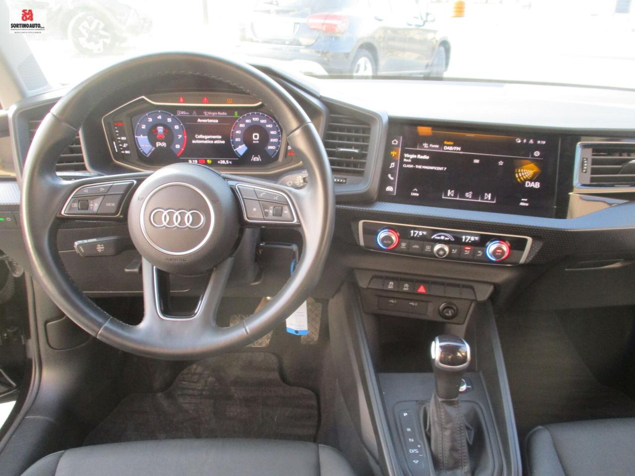 Audi A1 SPB 25 TFSI S tronic Identity Black95cv 4/2023 KM30000 FULL